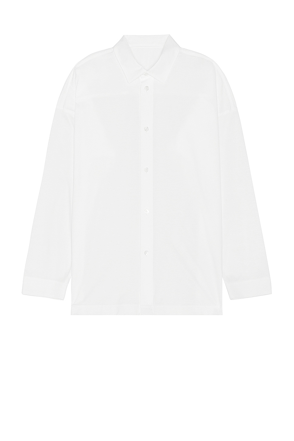 Image 1 of Homme Plisse Issey Miyake Jersey Shirt in White