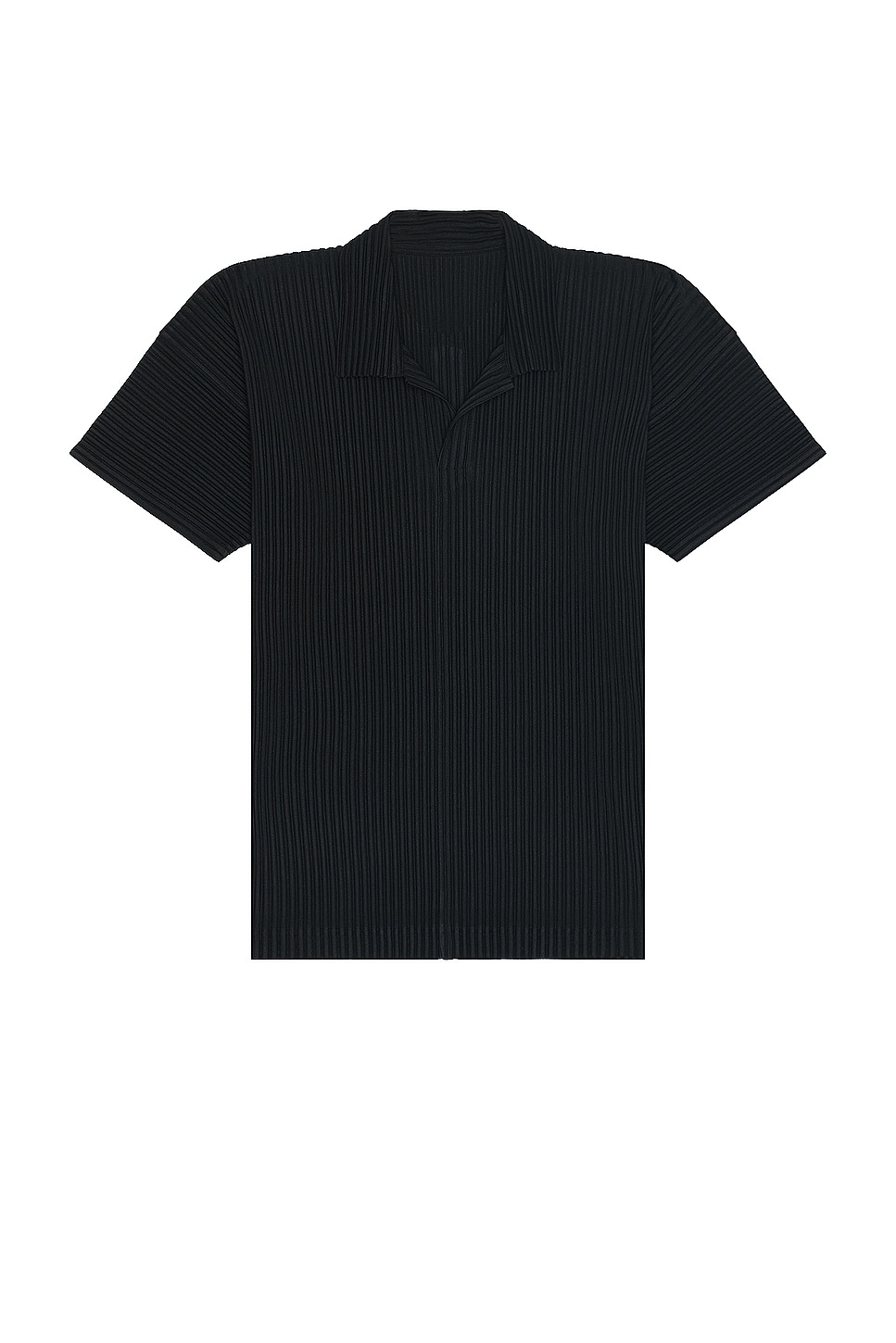 Image 1 of Homme Plisse Issey Miyake Basic Polo in Black