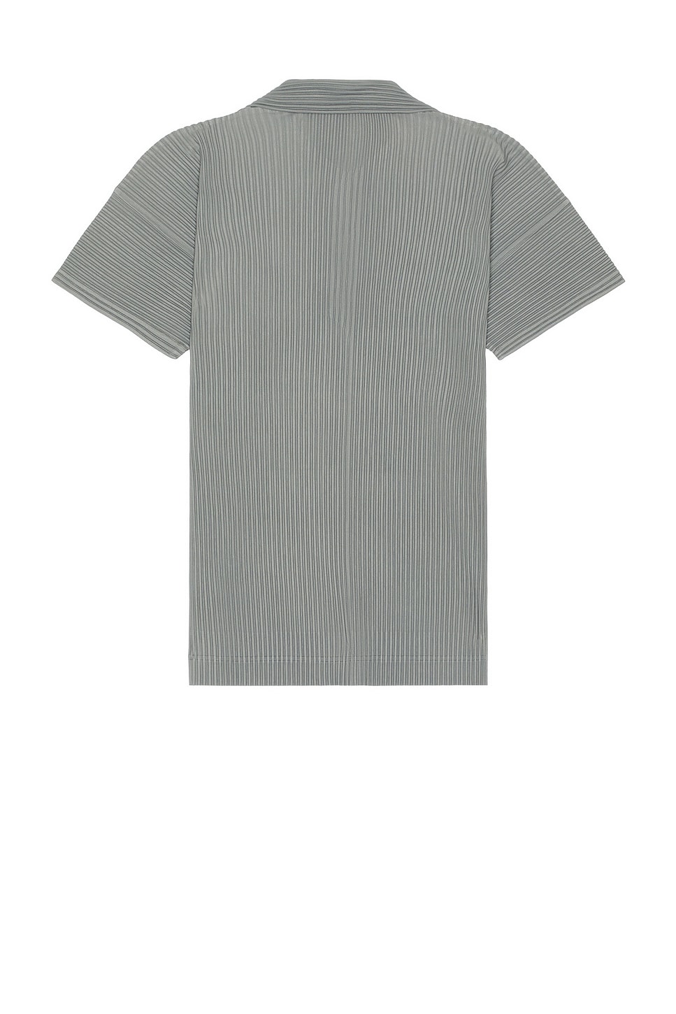 Shop Issey Miyake Polo In Warm Grey