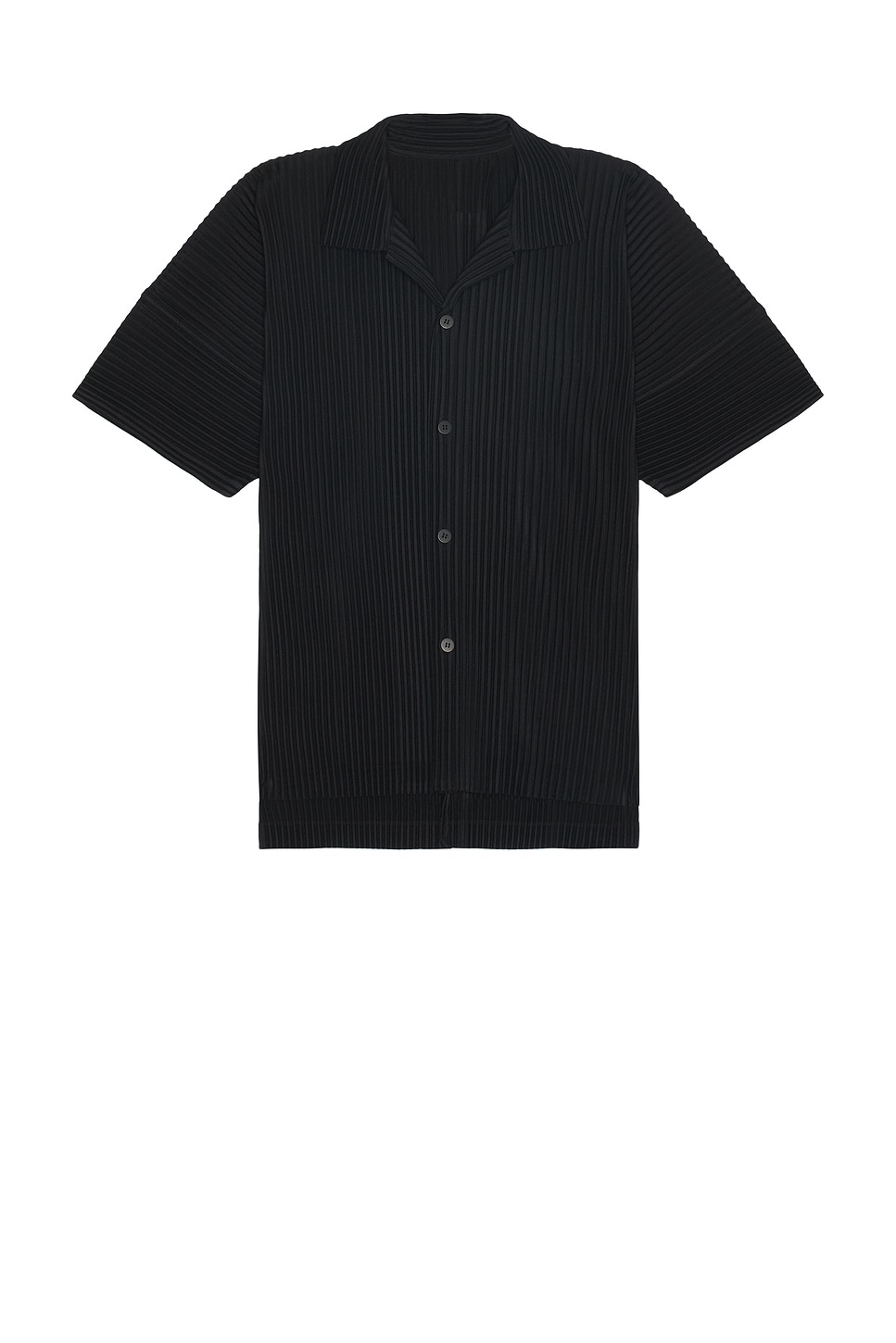 Image 1 of Homme Plisse Issey Miyake Button Up Shirt in Black