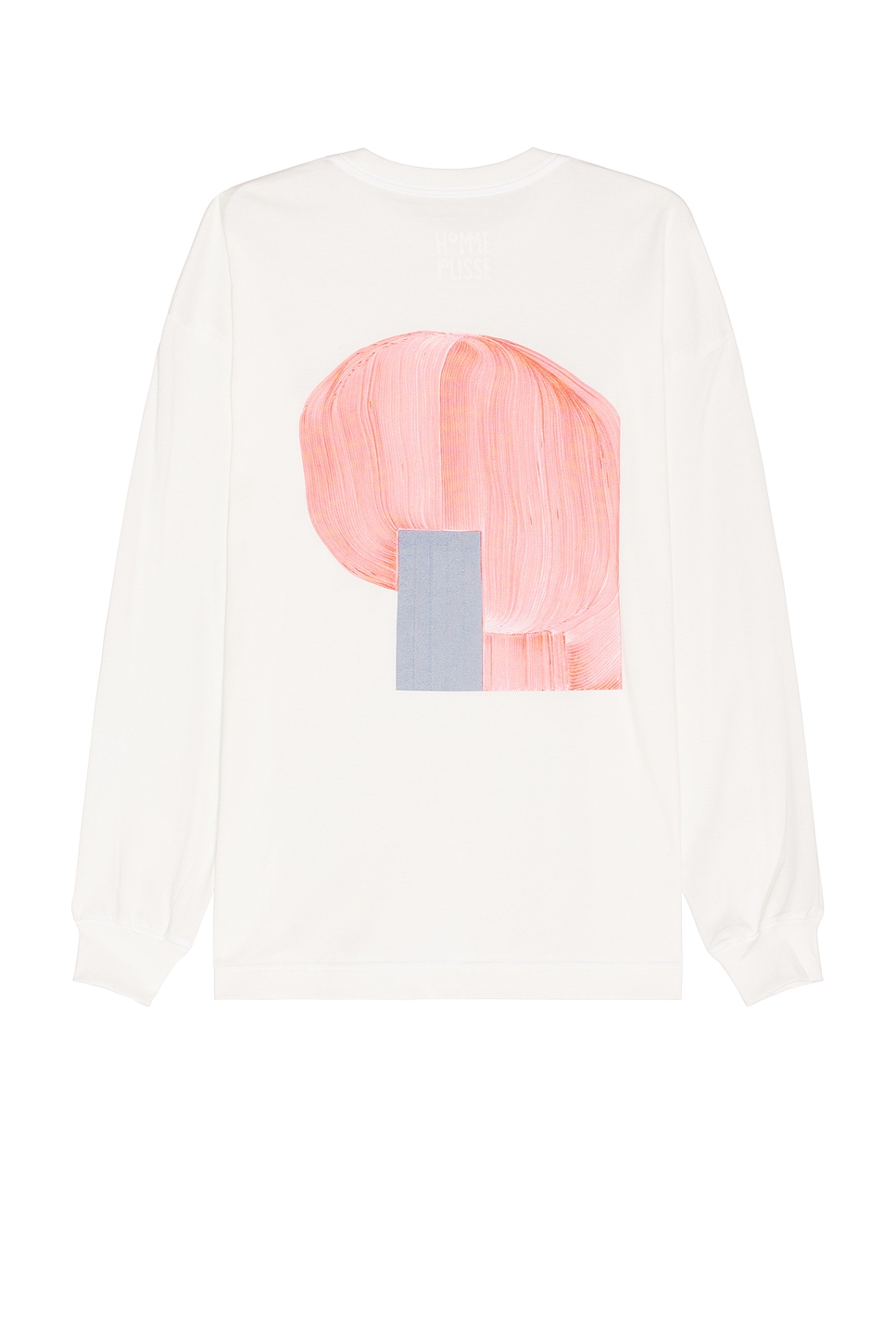 Image 1 of Homme Plisse Issey Miyake T Shirt in Pink & Gray