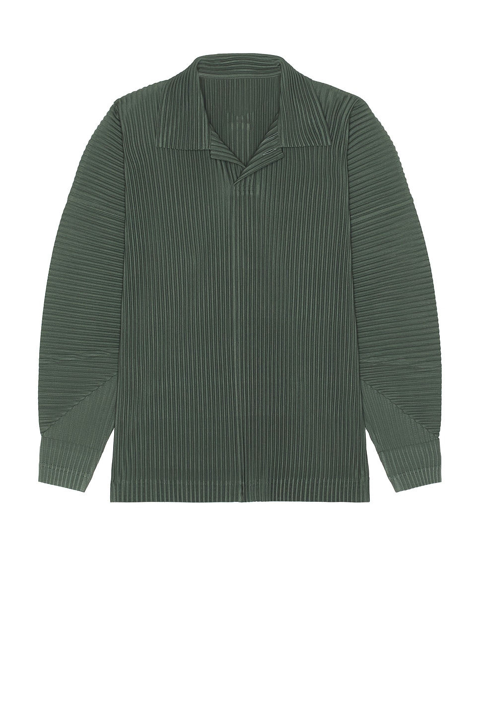 Image 1 of Homme Plisse Issey Miyake October Shirt in Moss Green