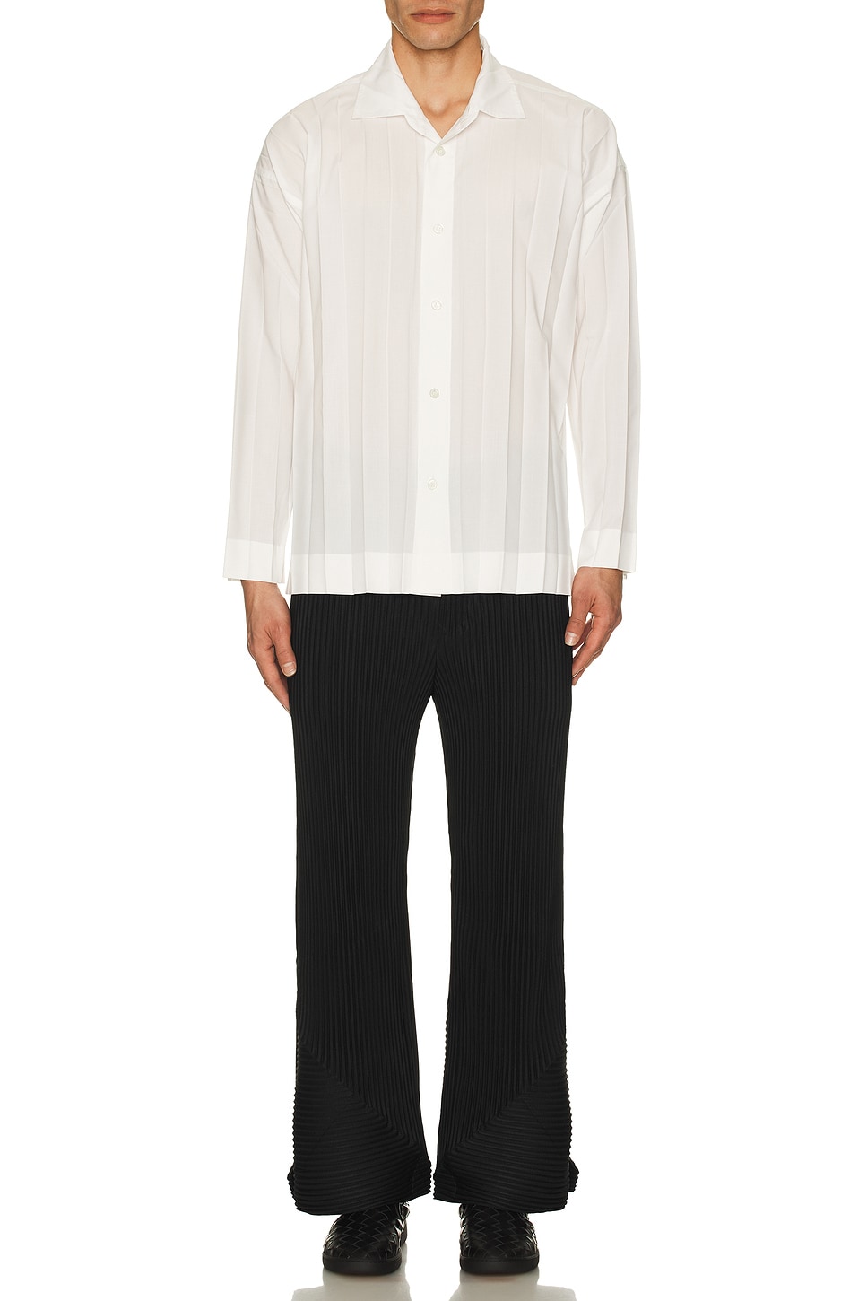 Image 1 of Homme Plisse Issey Miyake Edge Shirt in White