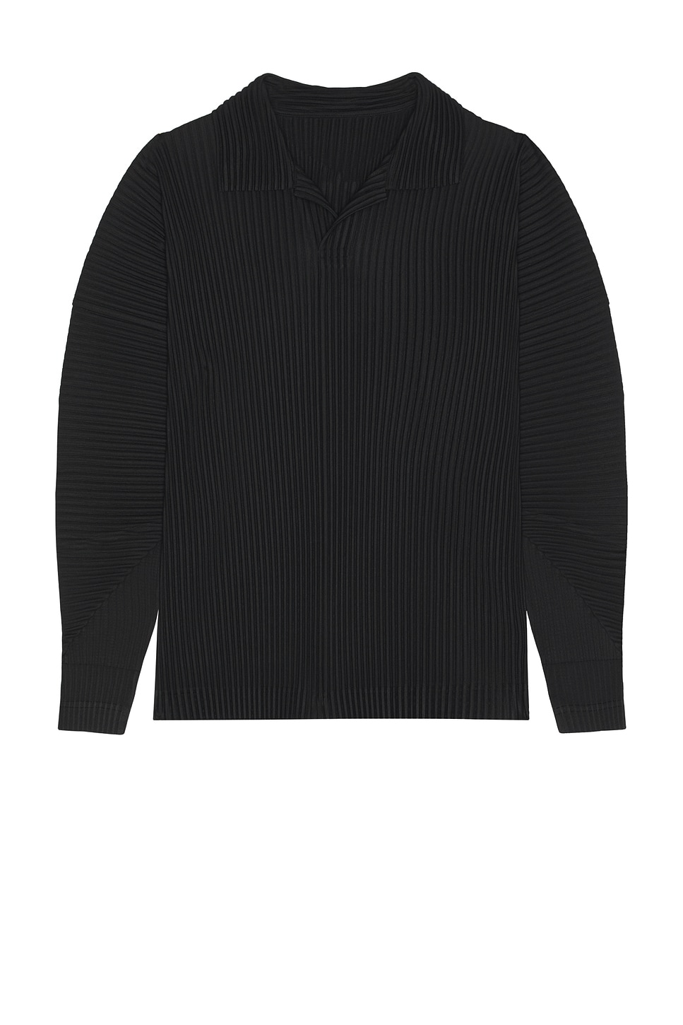 Image 1 of Homme Plisse Issey Miyake Monthly Colors August Polo in Black