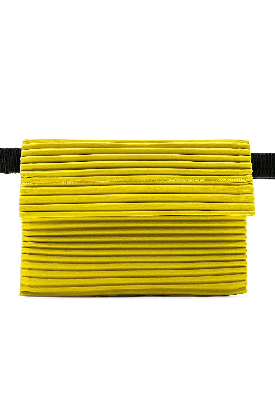 Image 1 of Homme Plisse Issey Miyake Fanny Pack in Yellow