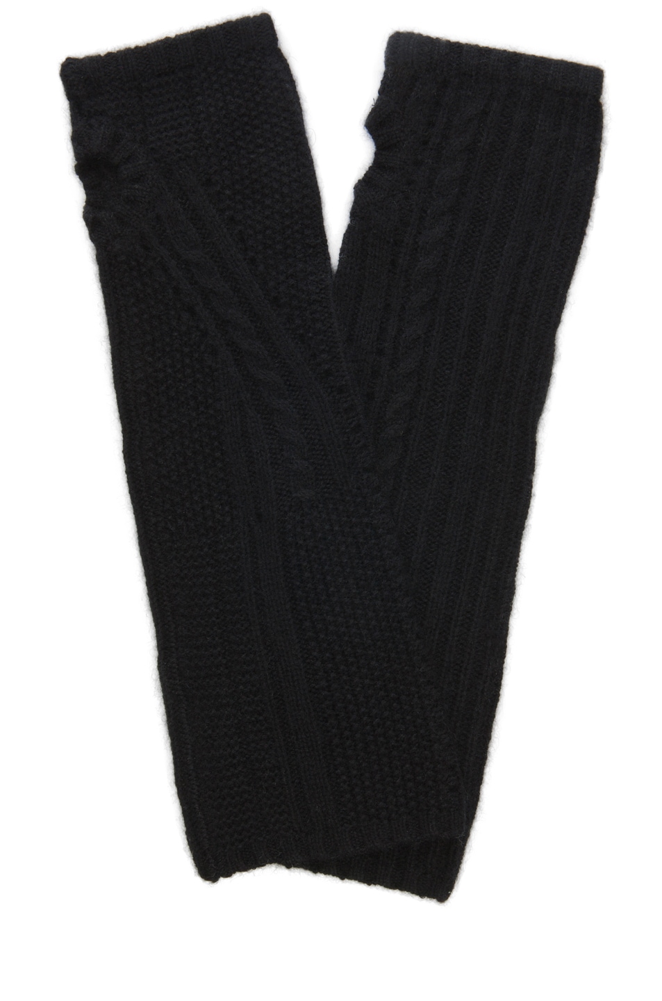 Image 1 of Inhabit Cable Arm Warmers in Black
