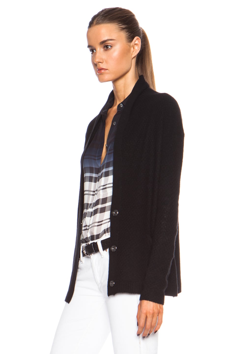 inhabit cashmere cardigan