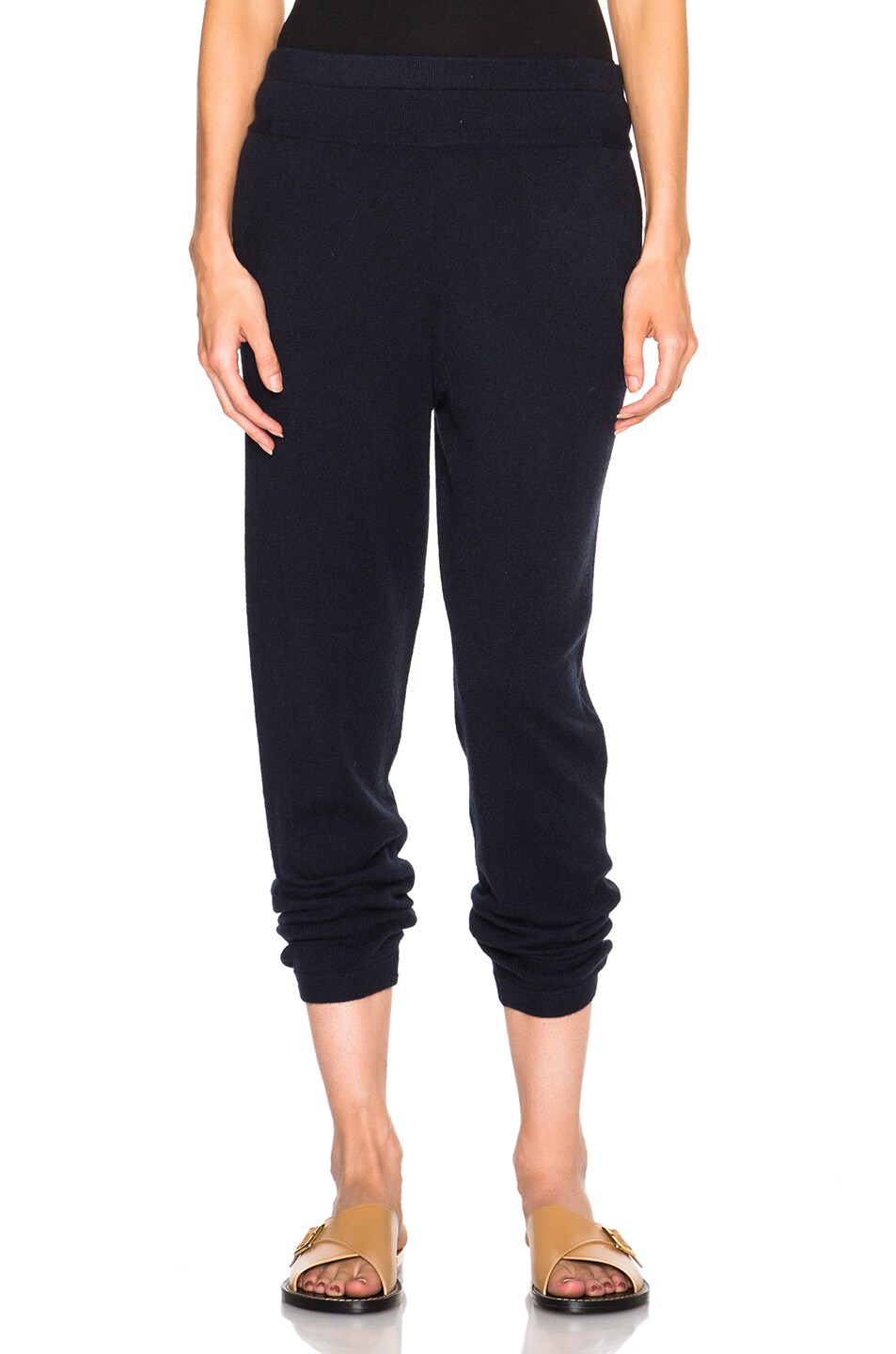 Image 1 of Inhabit Cashmere Pants in Navy