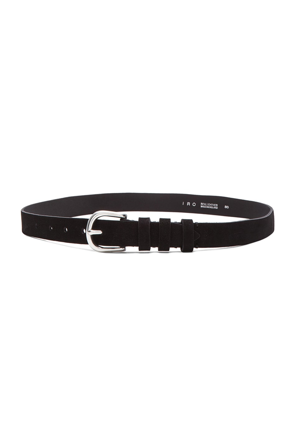 Image 1 of IRO Edamy Belt in Black