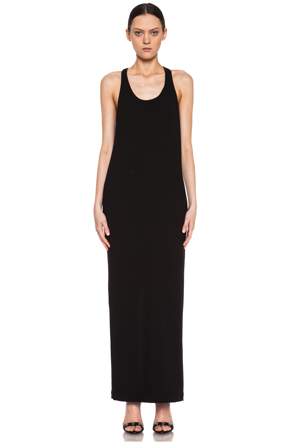Image 1 of IRO Giulia Acetate-Blend Dress in Black