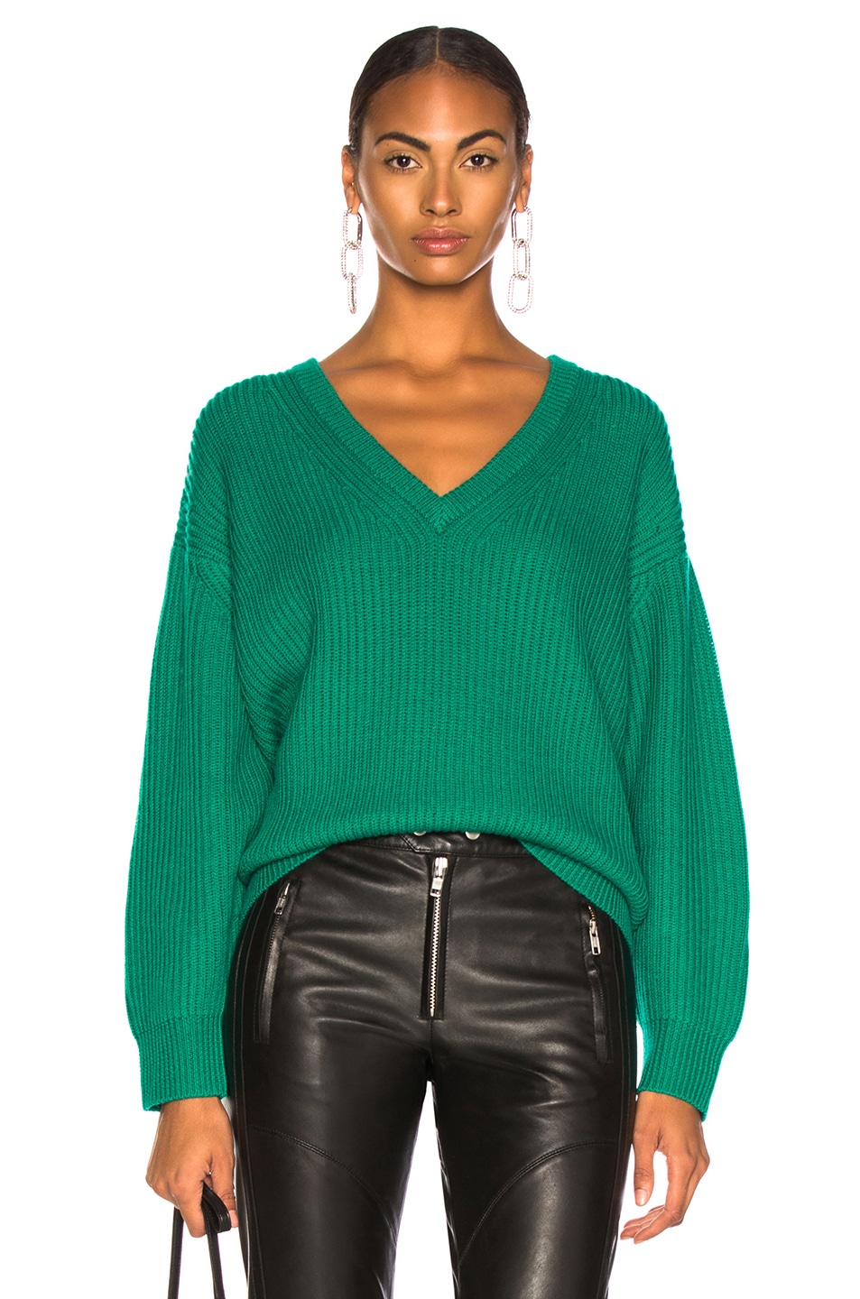 Image 1 of IRO Evolution Sweater in Emerald