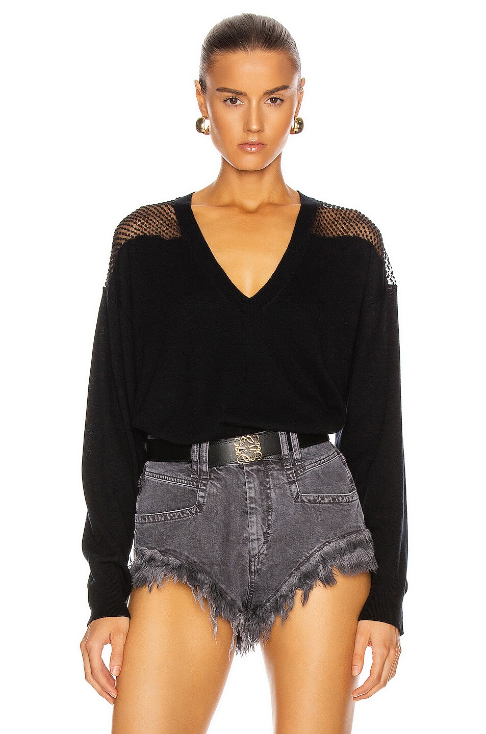 Image 1 of IRO Nabas Sweater in Black