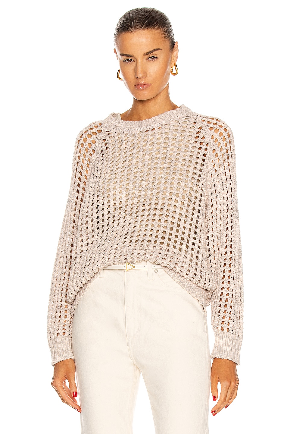 Image 1 of IRO Manah Sweater in Mixed Beige