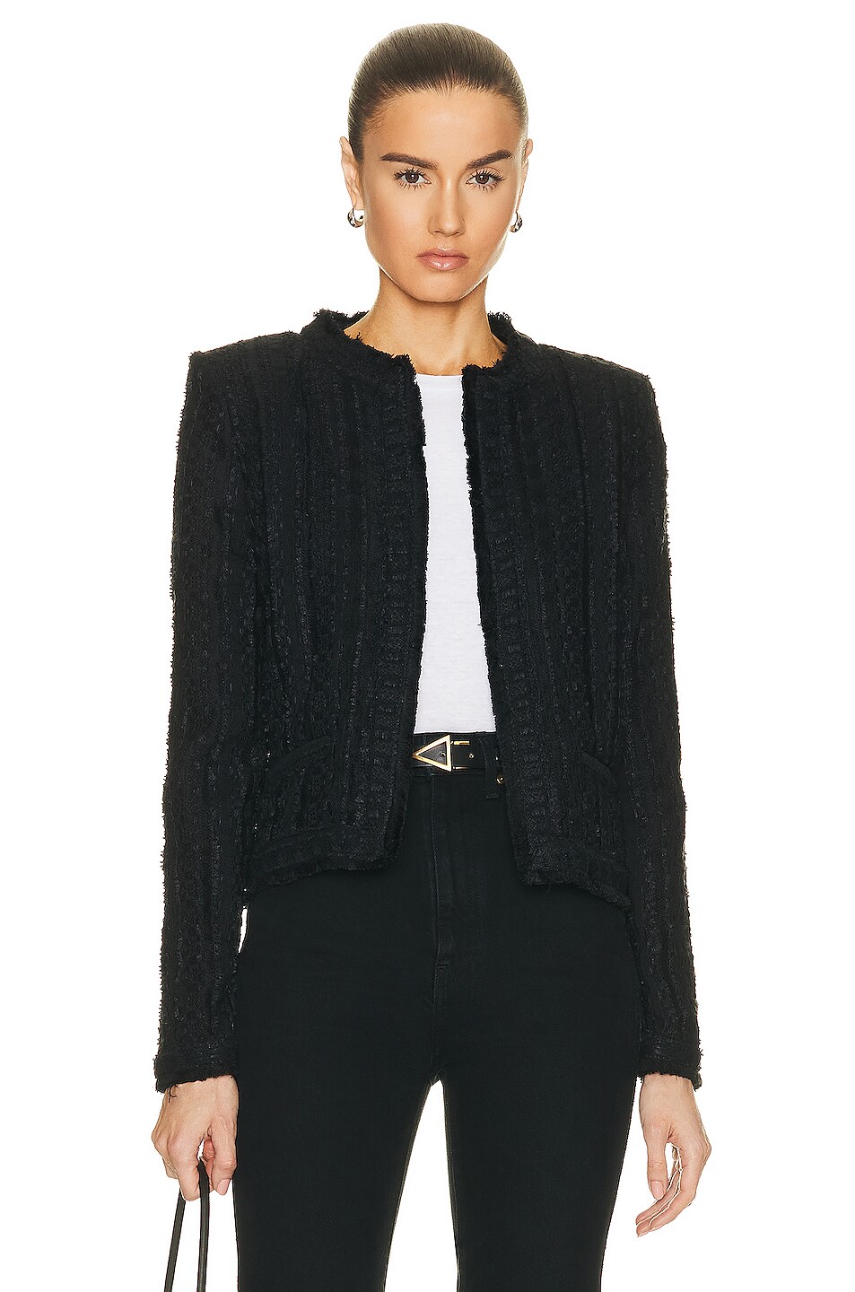 IRO Sorayan Jacket in BLACK | FWRD