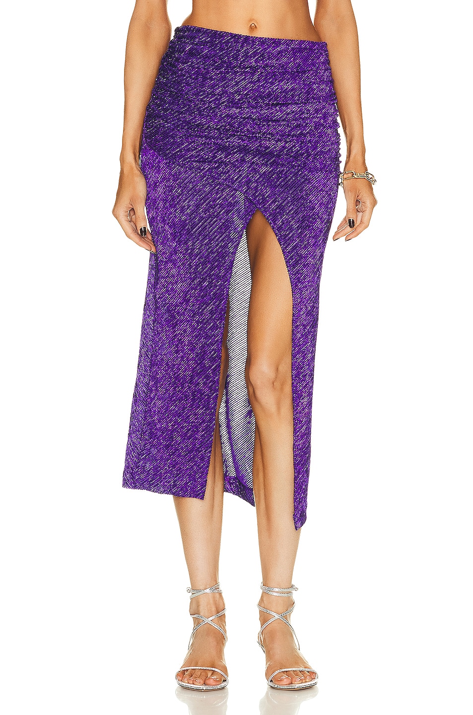Image 1 of IRO Latim Skirt in Purple