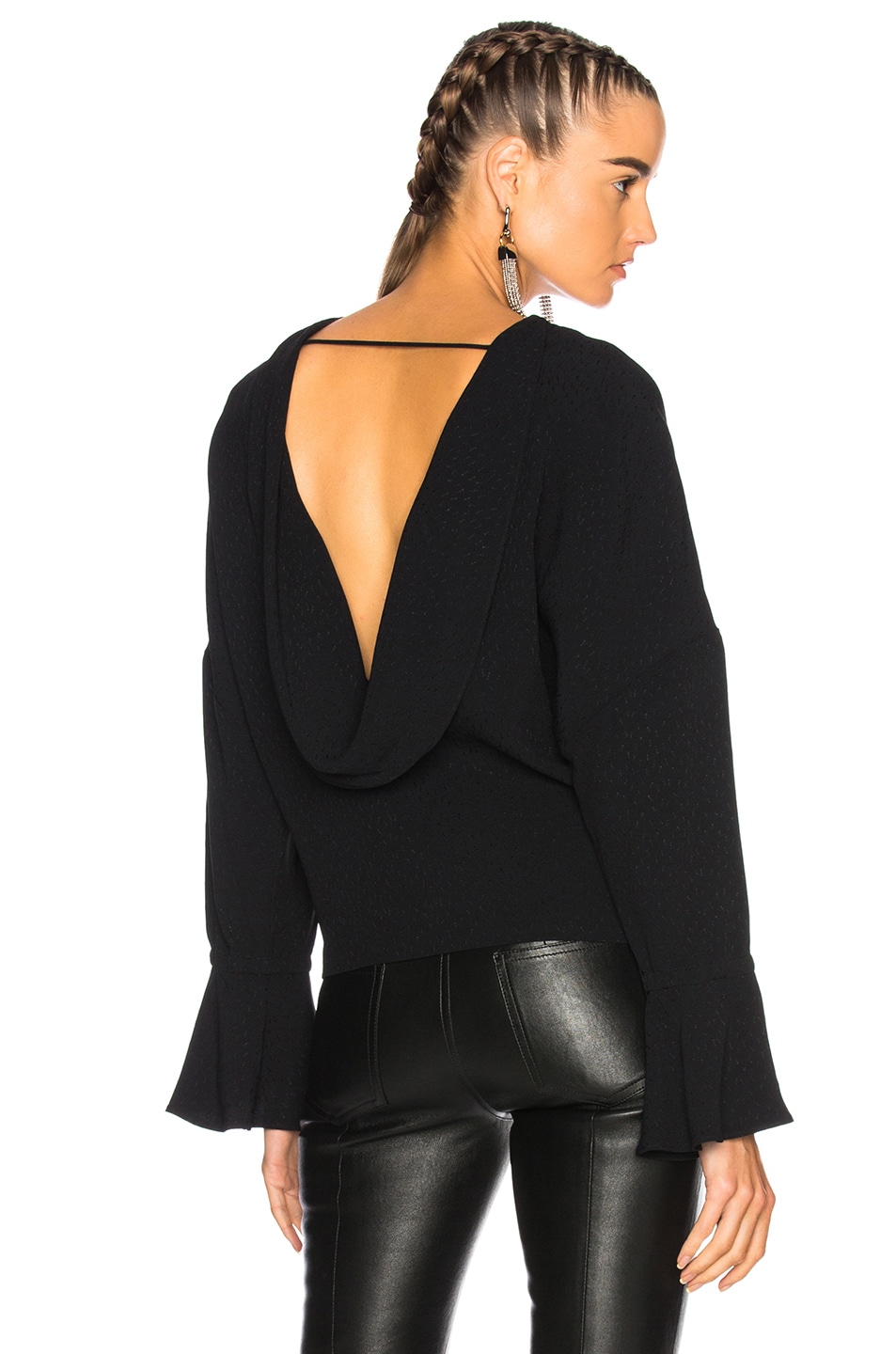 Image 1 of IRO Anoue Blouse in Black