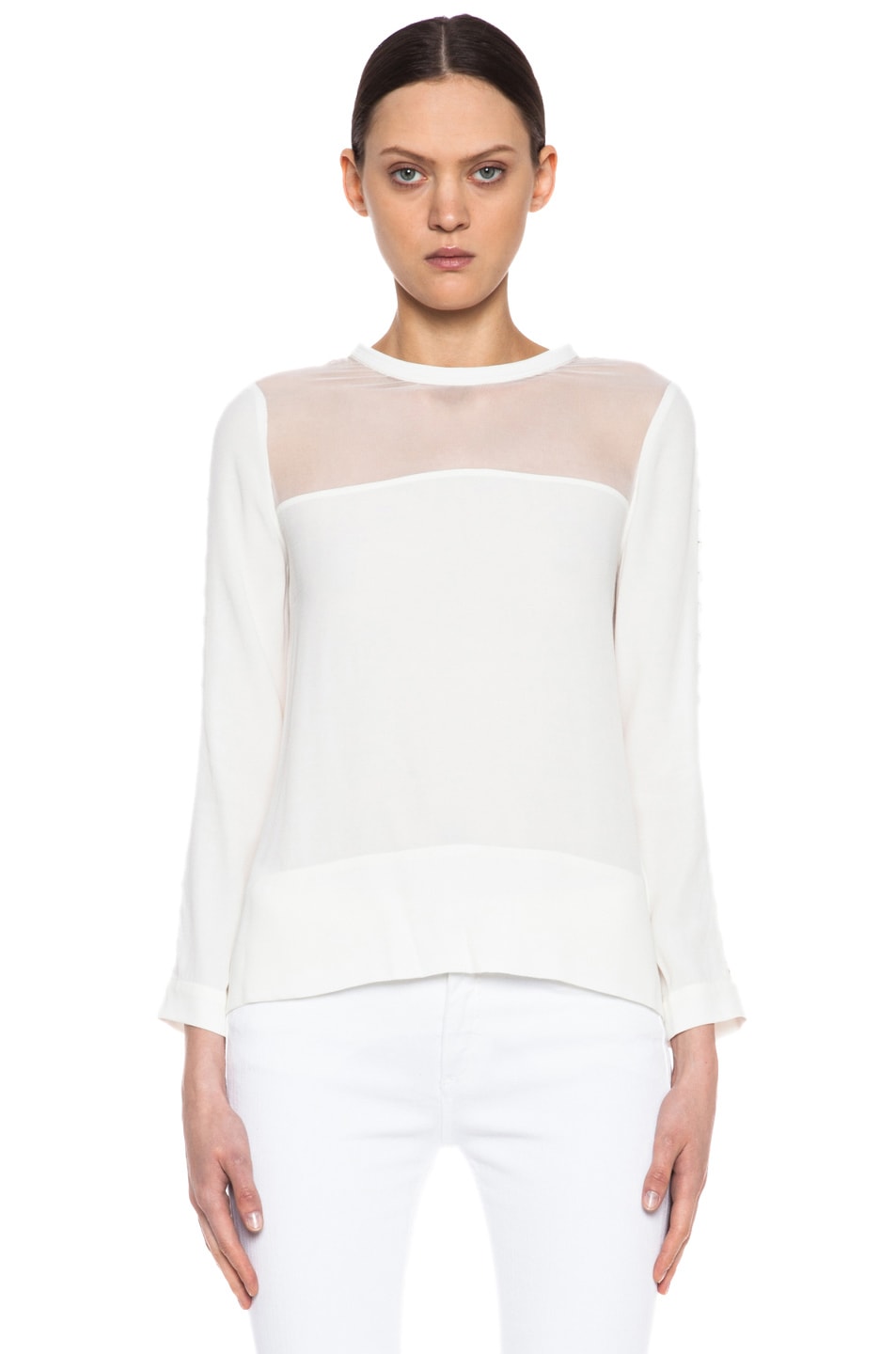 Image 1 of IRO Ashty Top in Off White