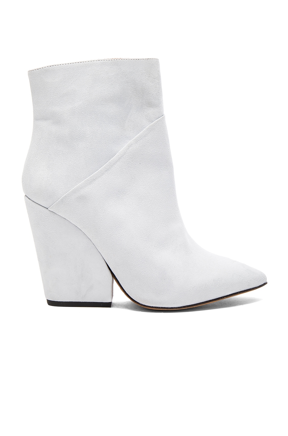Image 1 of IRO Suede Lasdia Boots in Cloudy White