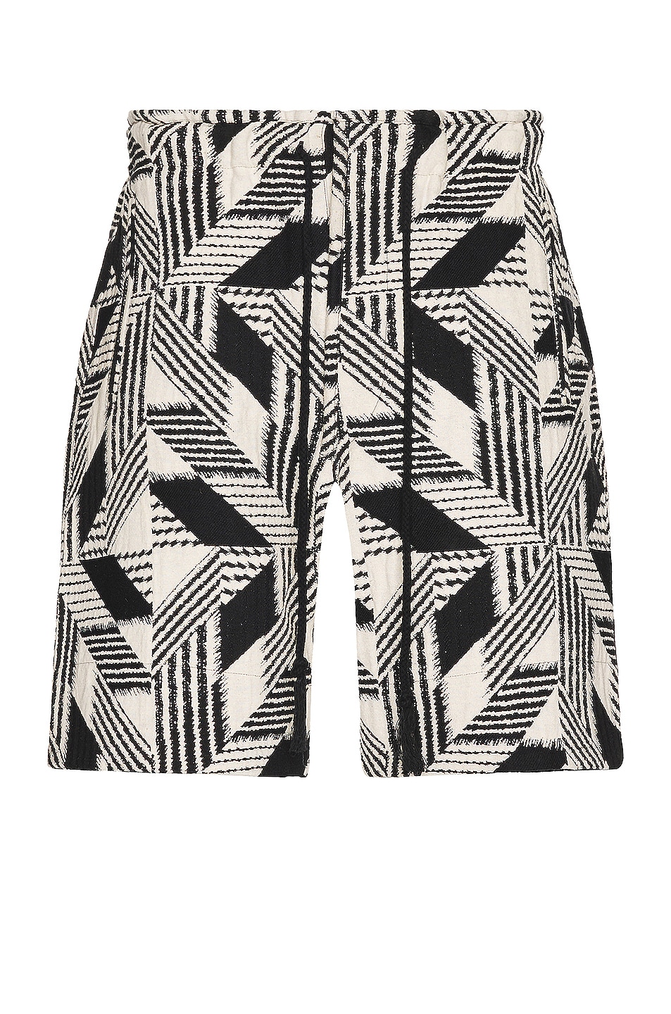 Image 1 of Isabel Marant Felian Ethnic Jacquard Shorts in Black