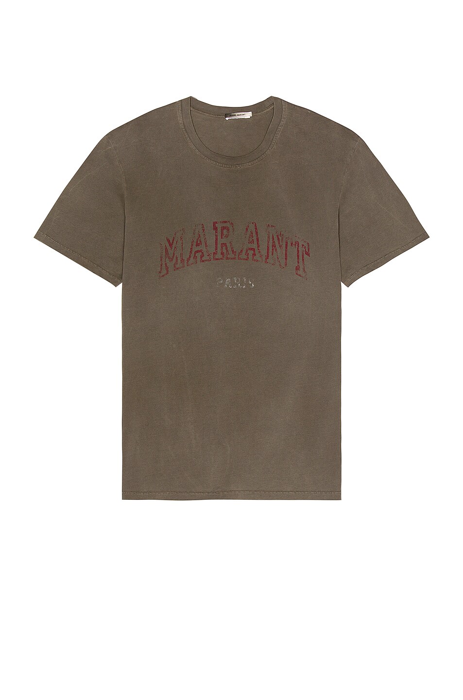 Image 1 of Isabel Marant Honore Vintage T-Shirt in Faded Black