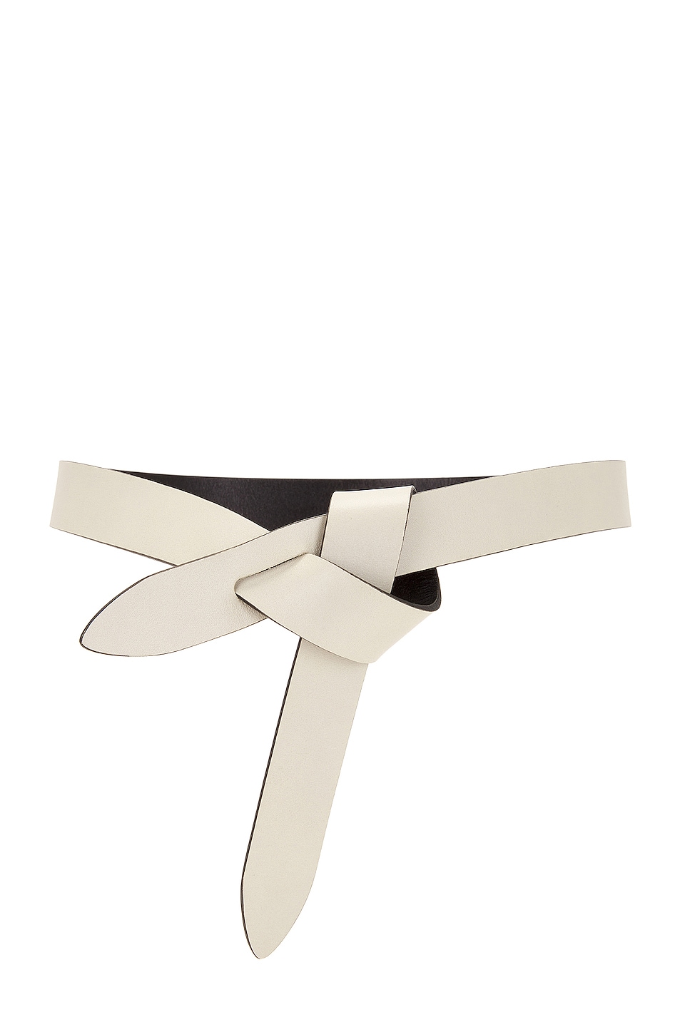 Lecce Belt in Cream,Black