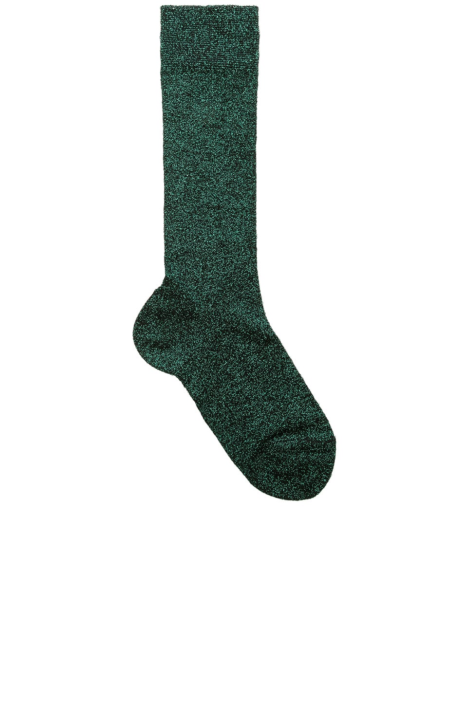 Image 1 of Isabel Marant Mileya Socks in Metal Green