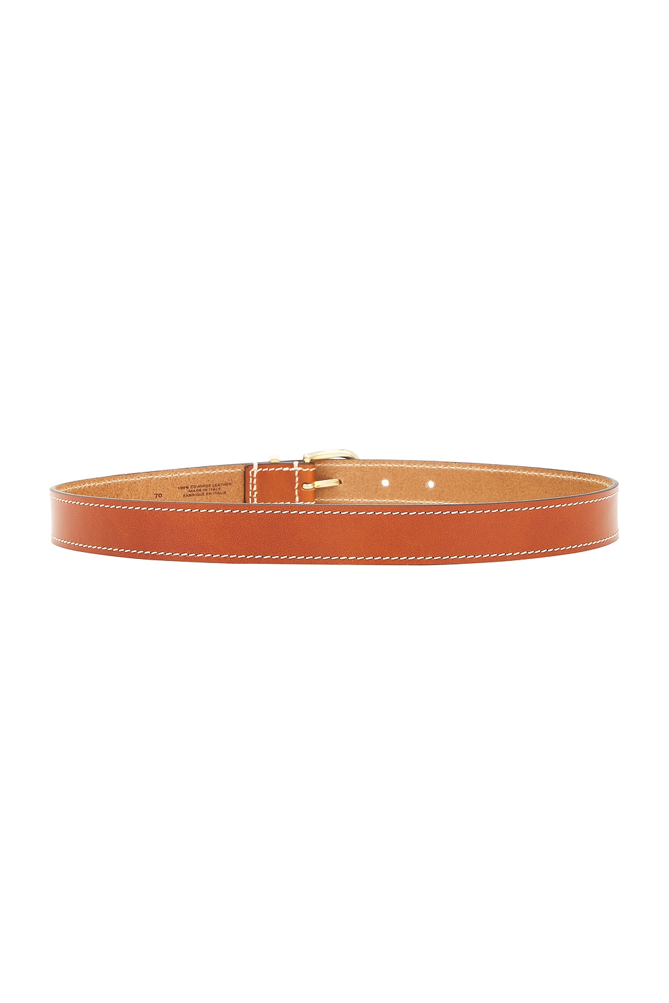 Shop Isabel Marant Zadd Belt In Natural & Gold