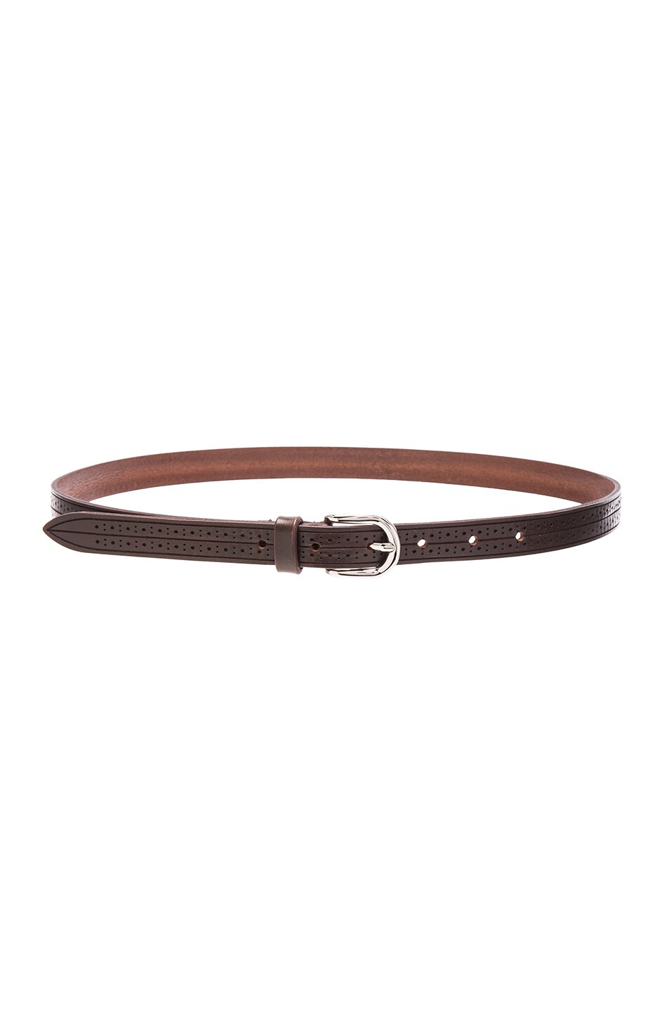 Image 1 of Isabel Marant Kaylee Leather Belt in Brown