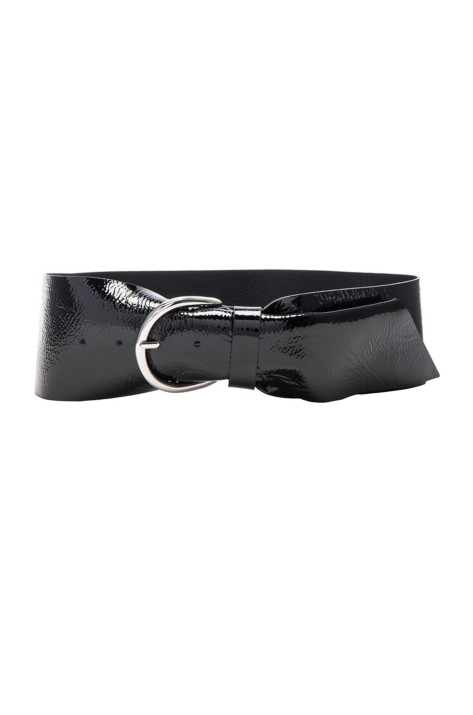 Image 1 of Isabel Marant Yanis Patent Leather Belt in Black