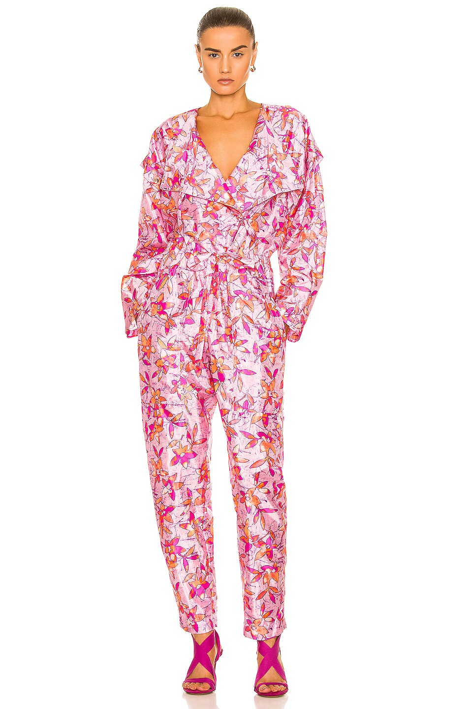 Image 1 of Isabel Marant Lympia Jumpsuit in Pink