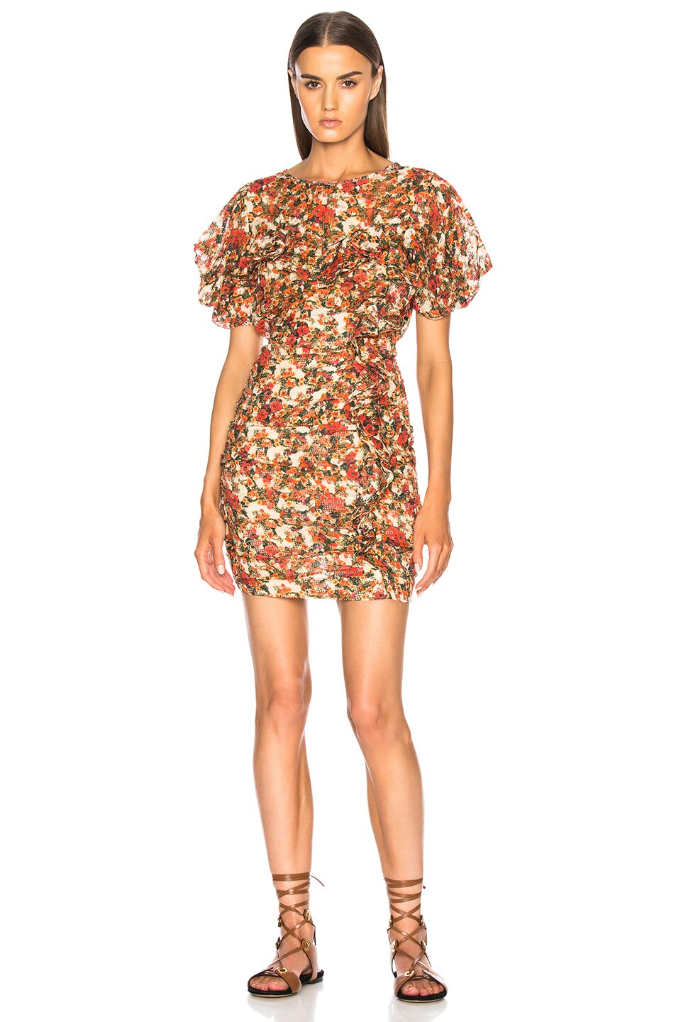 Image 1 of Isabel Marant Face Dress in Red