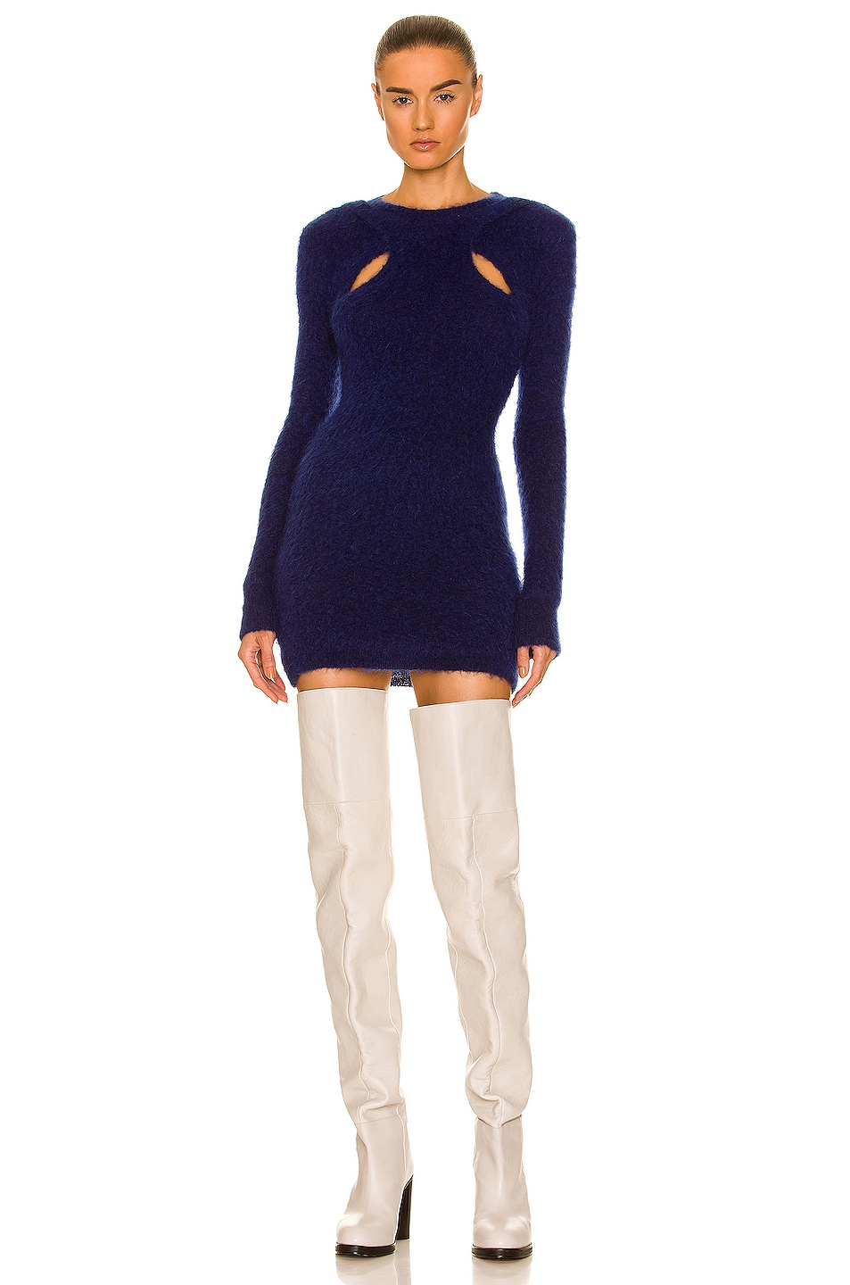 Image 1 of Isabel Marant Alfie Dress in Electric Blue