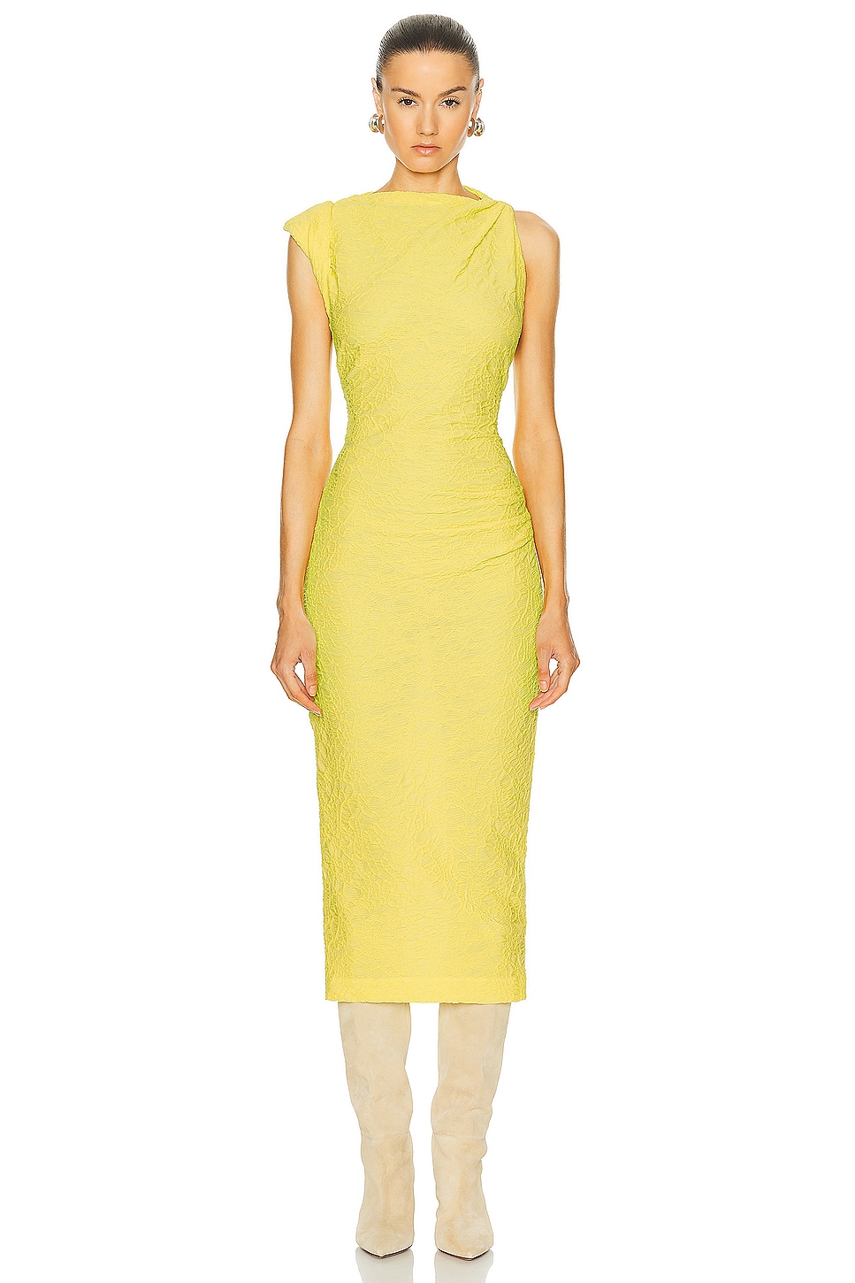 Image 1 of Isabel Marant Franzy Dress in Yellow