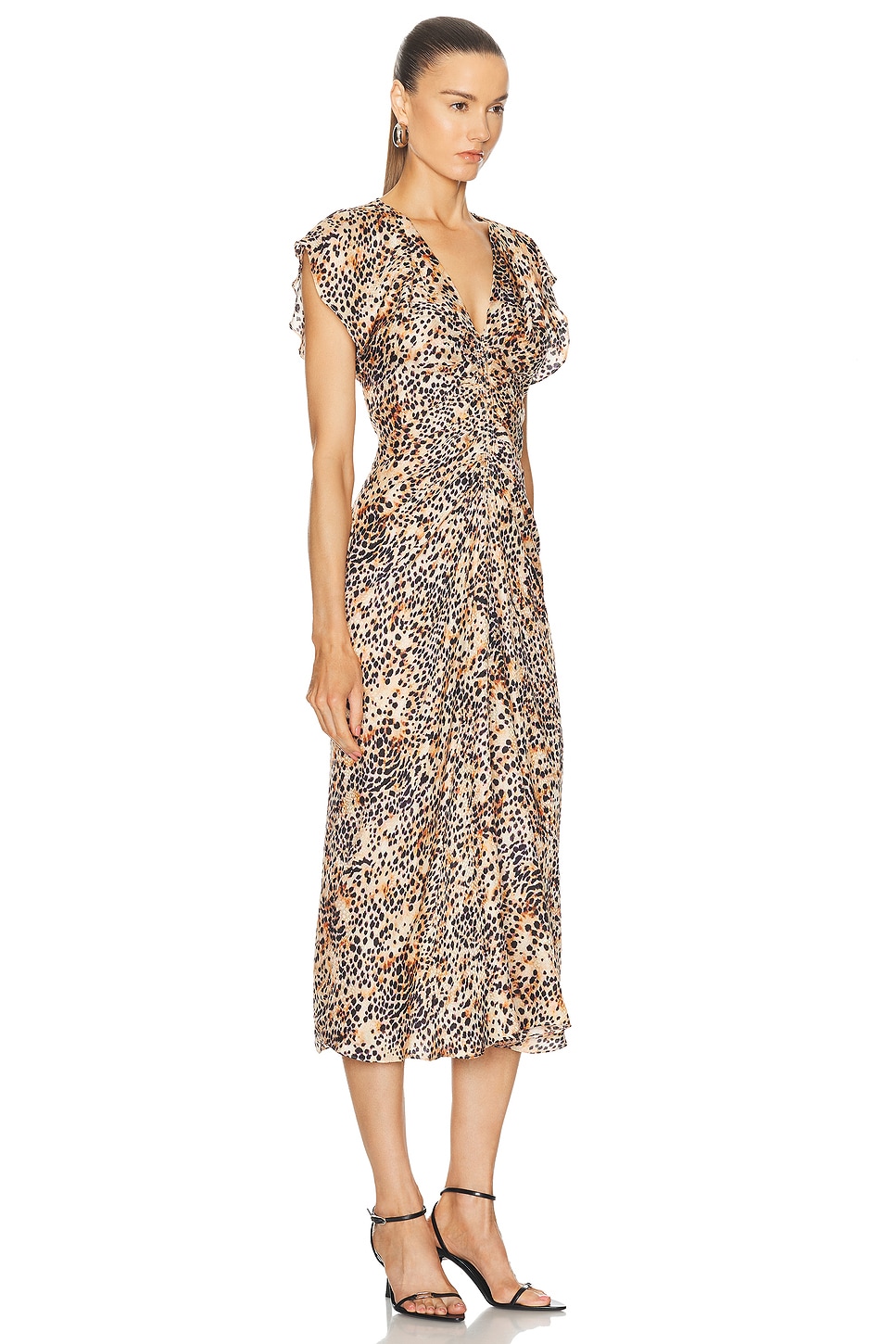 Shop Isabel Marant Lyndsay Dress In Natural