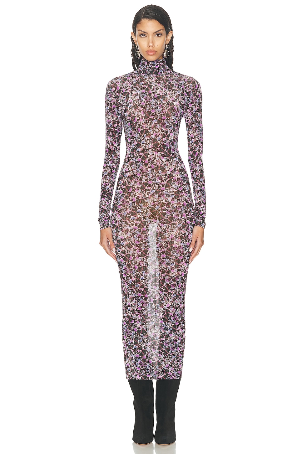 Image 1 of Isabel Marant Vanessa Dress in Purple