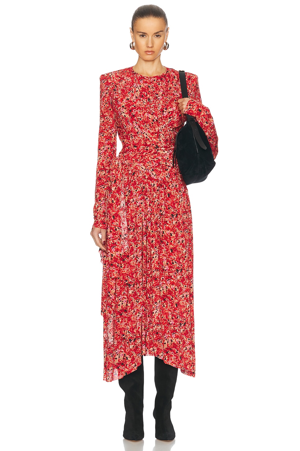 Zeidi Dress in Red