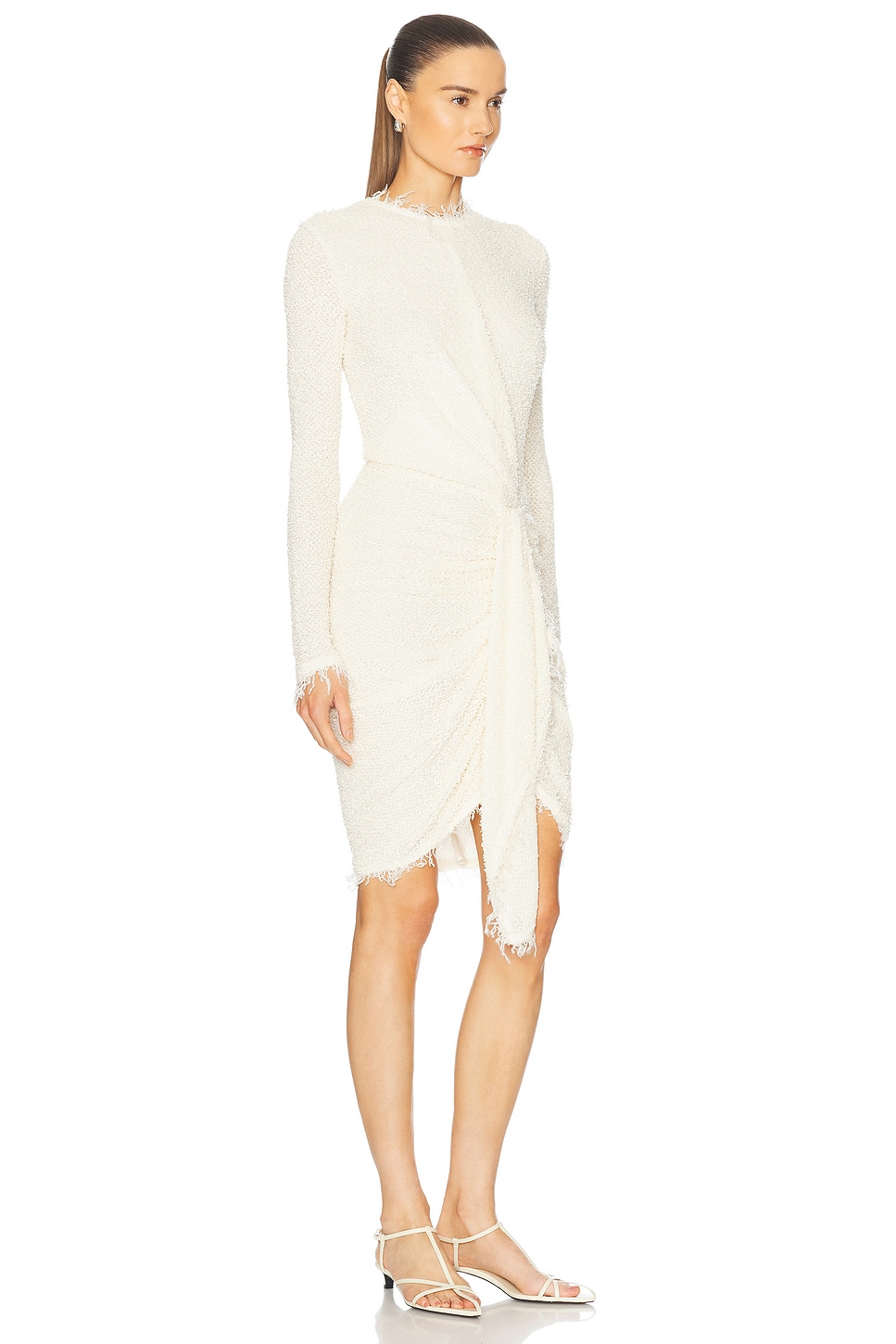 Isabel Marant Ophelie Midi Dress In Ecru