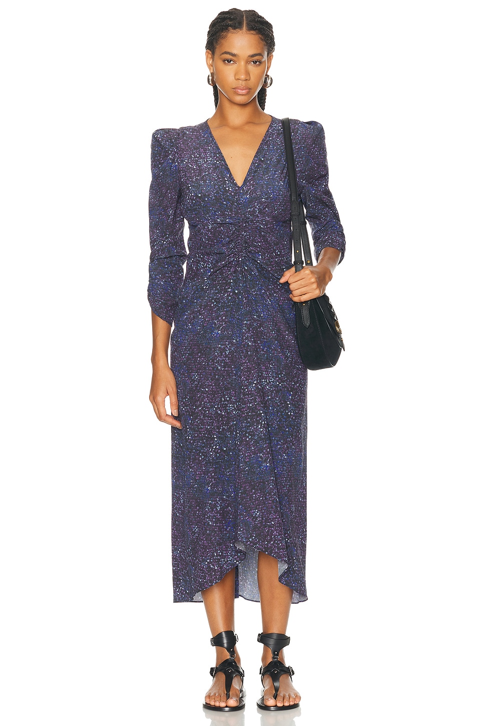 Albini Dress in Purple