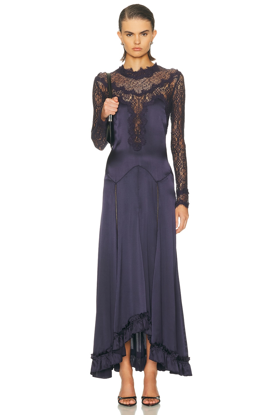 Image 1 of Isabel Marant Dolores Dress in Black Midnight