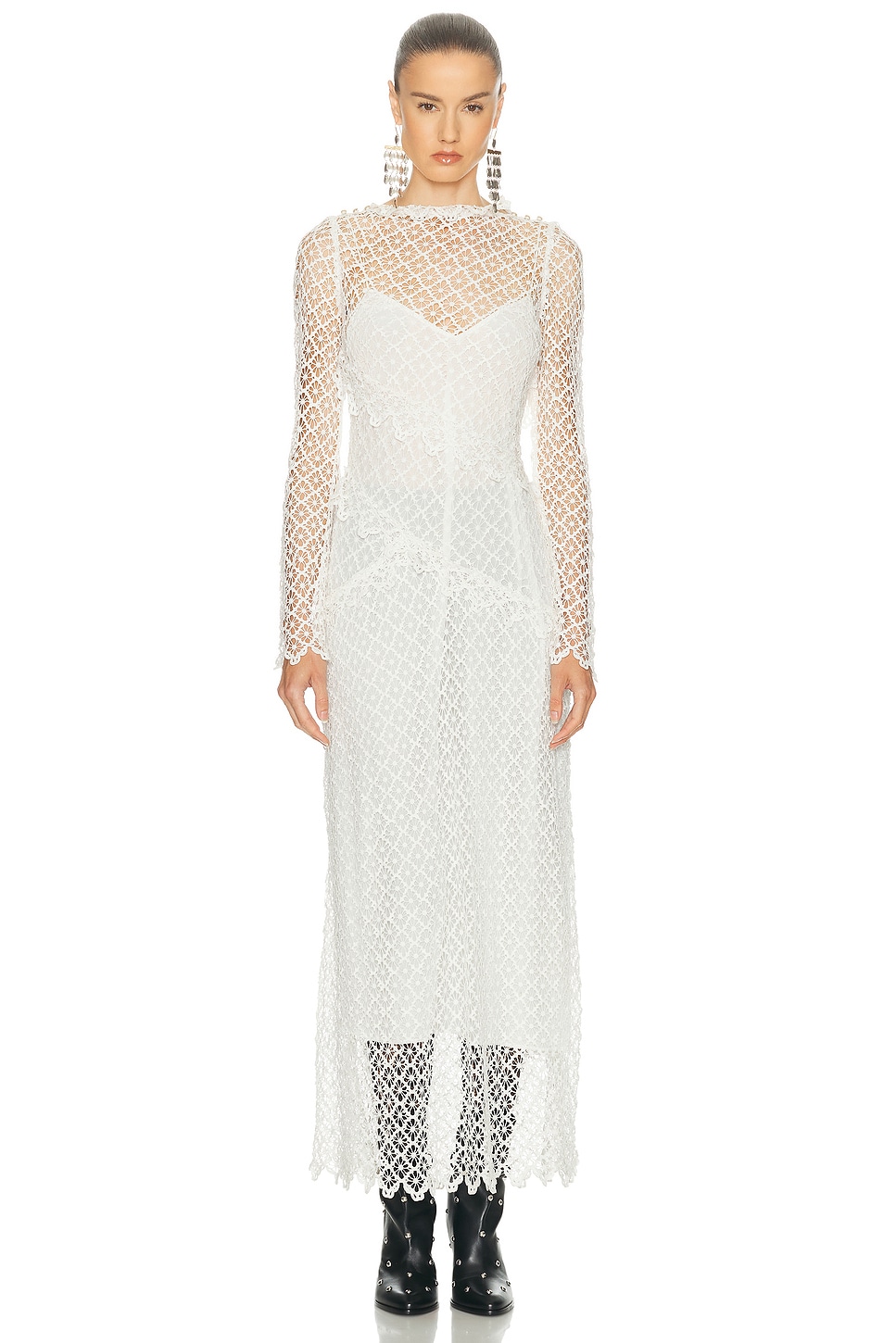 Image 1 of Isabel Marant Lisia Dress in Ecru