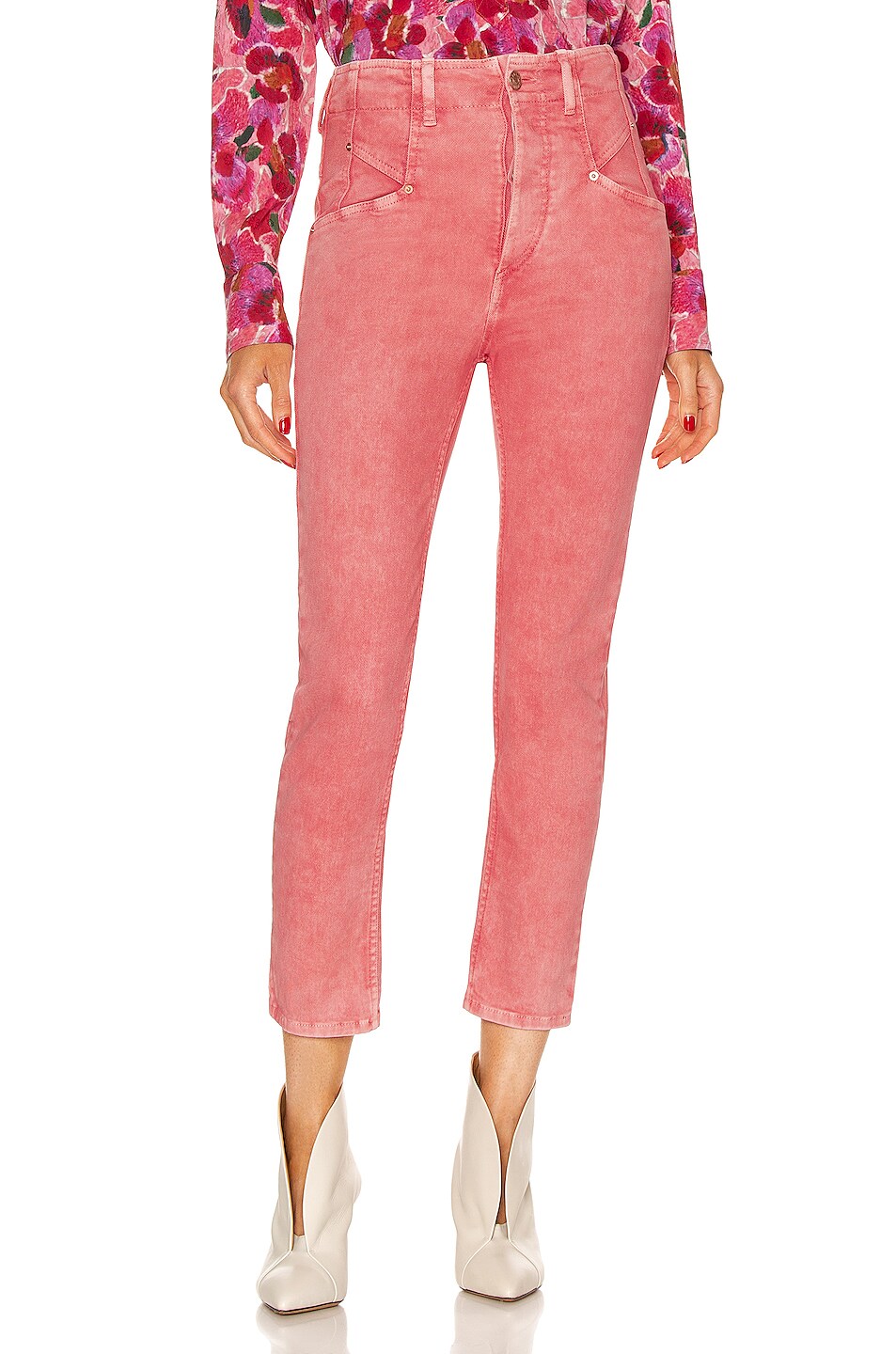 Image 1 of Isabel Marant Dilianesr Pant in Candy Pink