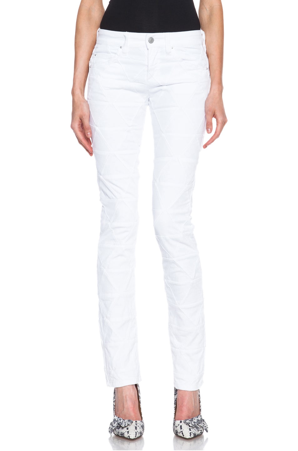 Image 1 of Isabel Marant Stanford Origami Jean in White