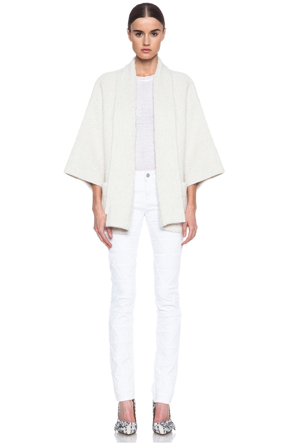 Isabel Marant Stanford Origami Jean in White | FWRD