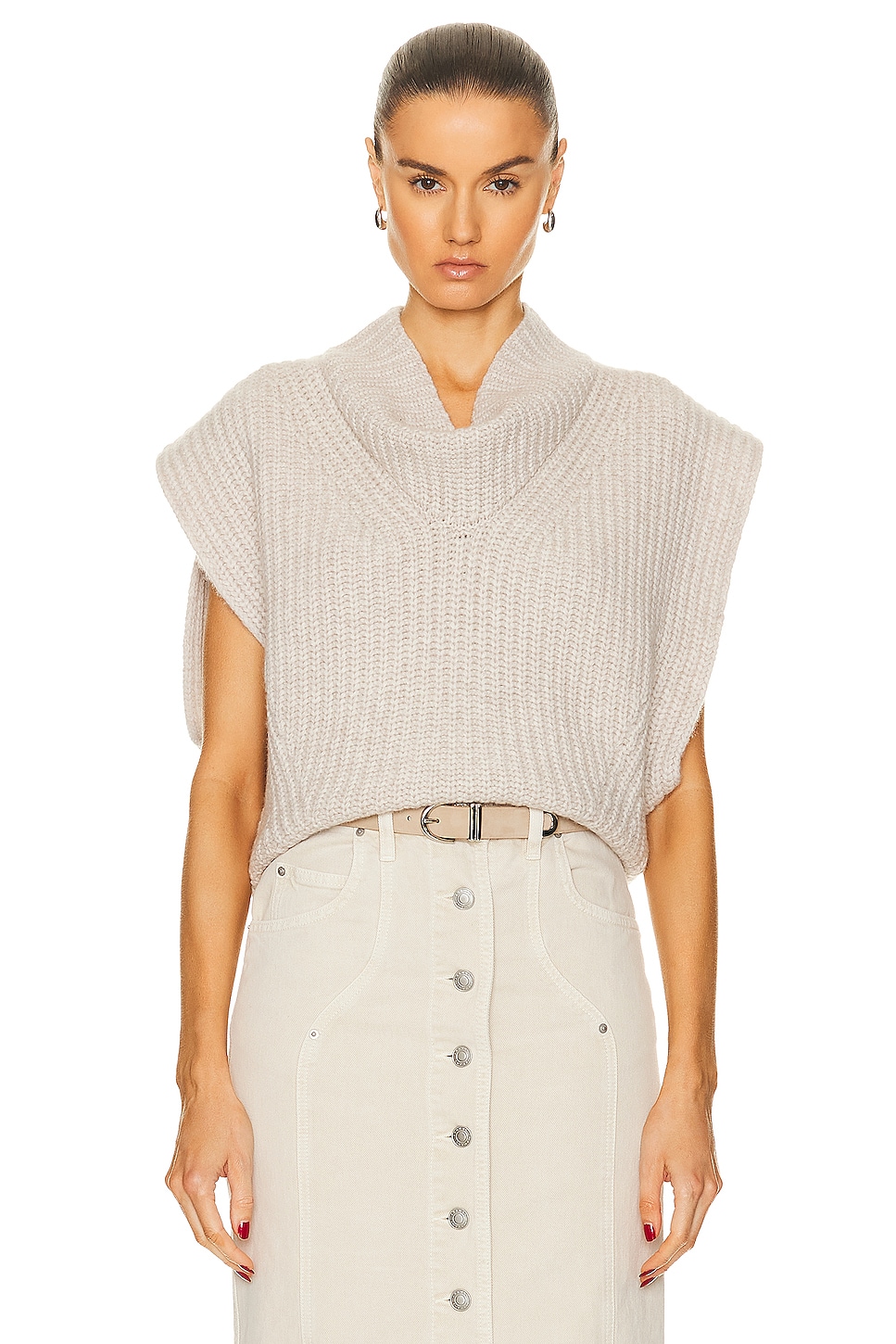 Image 1 of Isabel Marant Laos Sweater in Sand