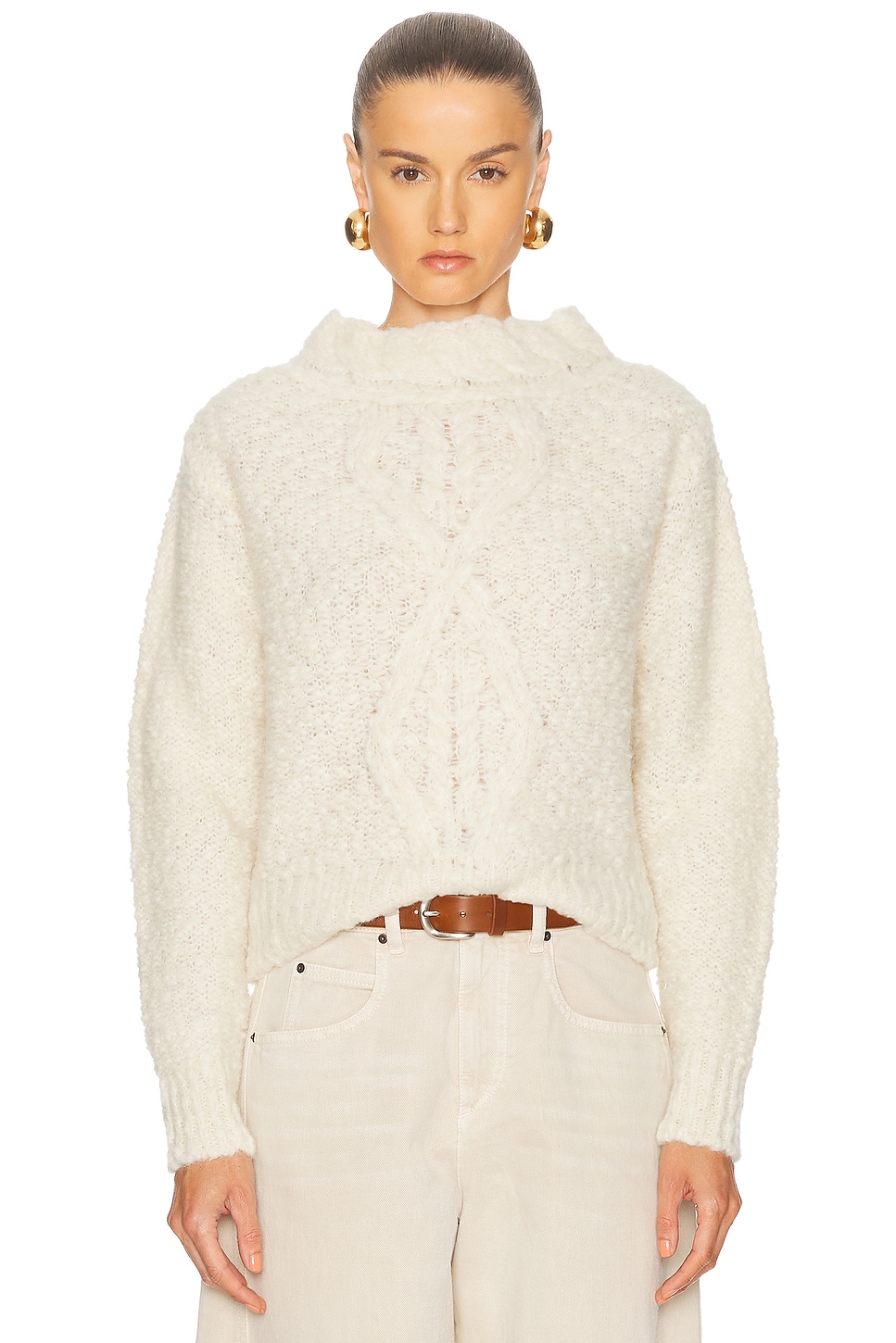 Image 1 of Isabel Marant Romane Sweater in Ecru