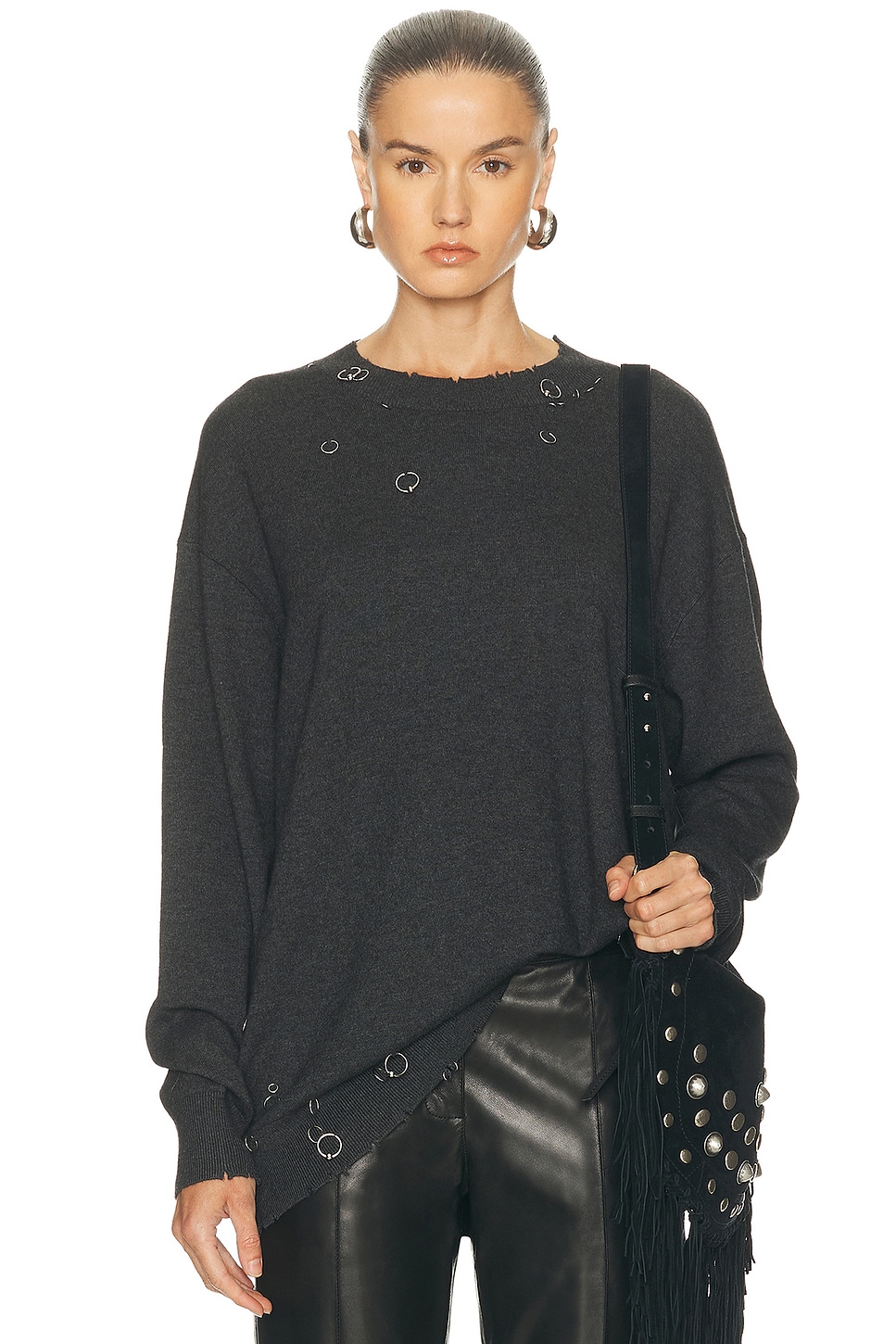 Image 1 of Isabel Marant Cassandre Sweater in Anthracite