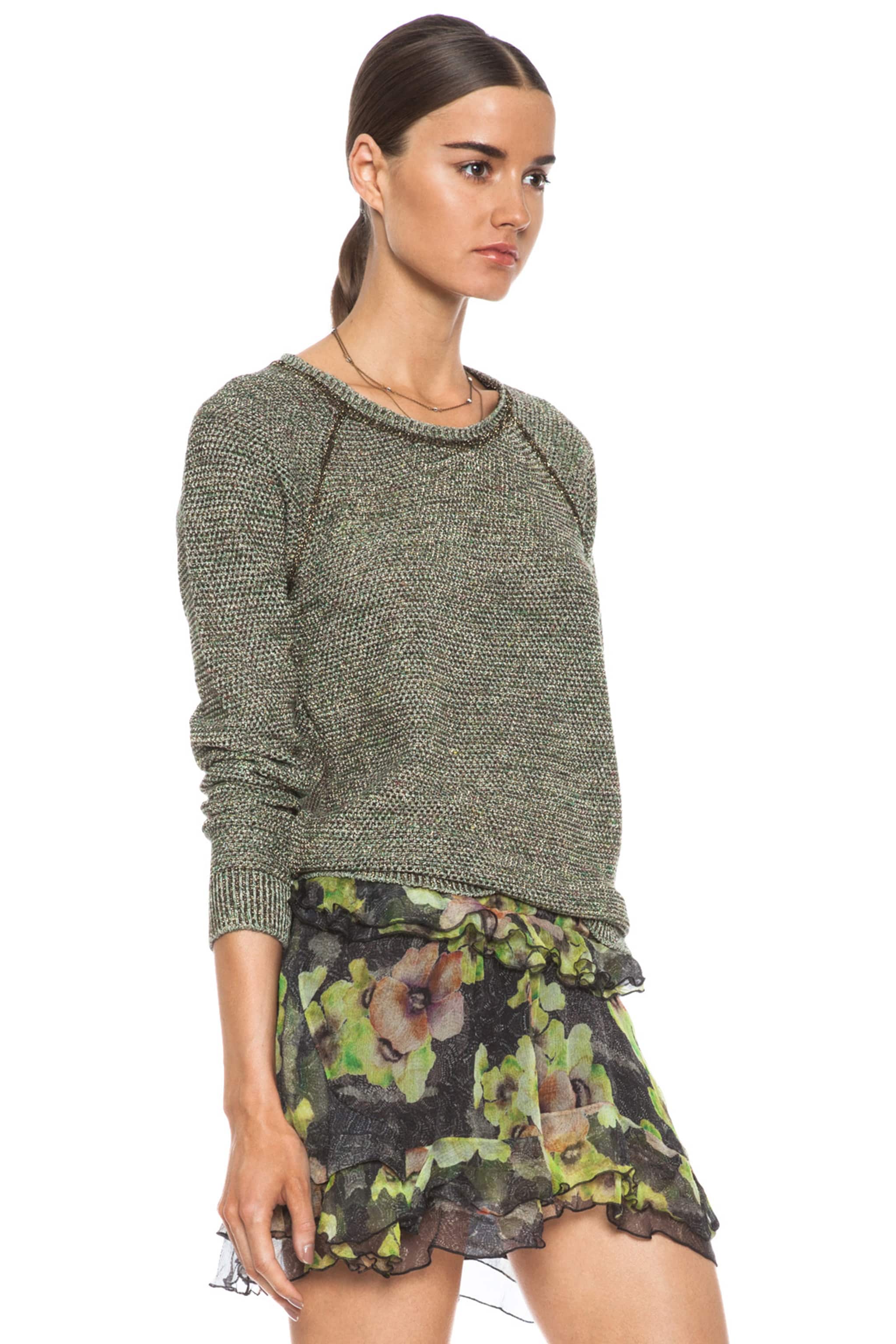 isabel marant sweater green
