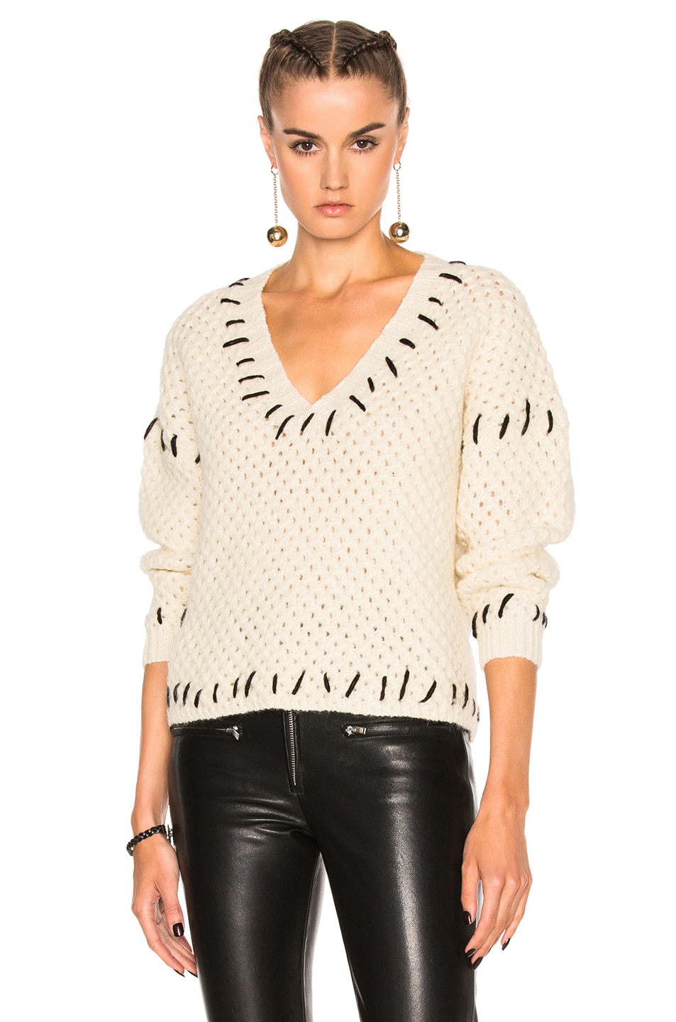 Image 1 of Isabel Marant Goldy Sweater in Ecru