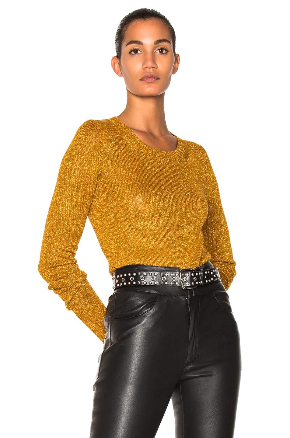 Image 1 of Isabel Marant Beyond Sweater in Amber Gold