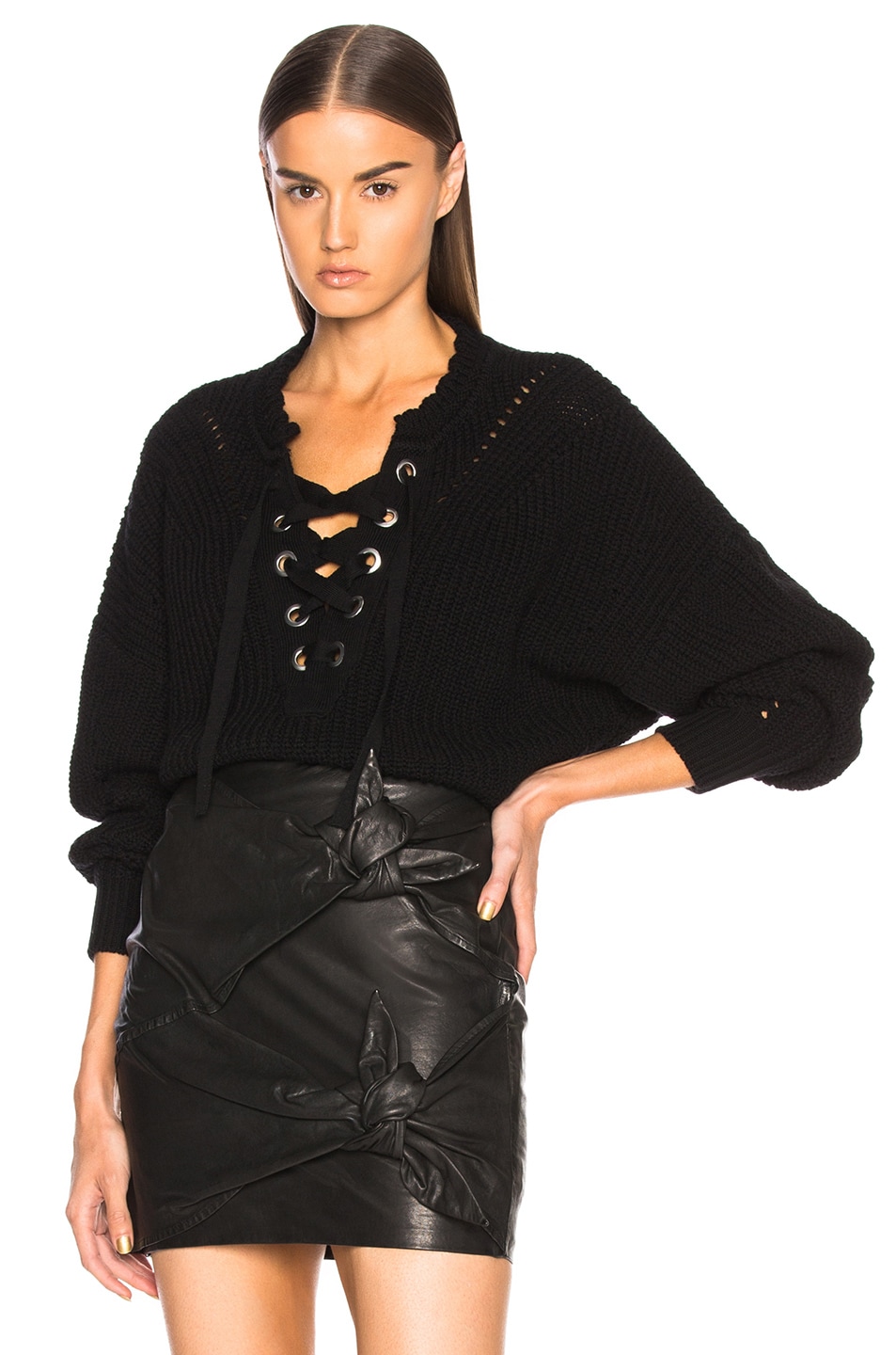 Image 1 of Isabel Marant Laley Sweater in Black